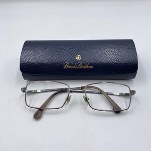 Brooks Brothers frames Mens Titanium BB 486T 1511T 55□18 140‎ Case Included